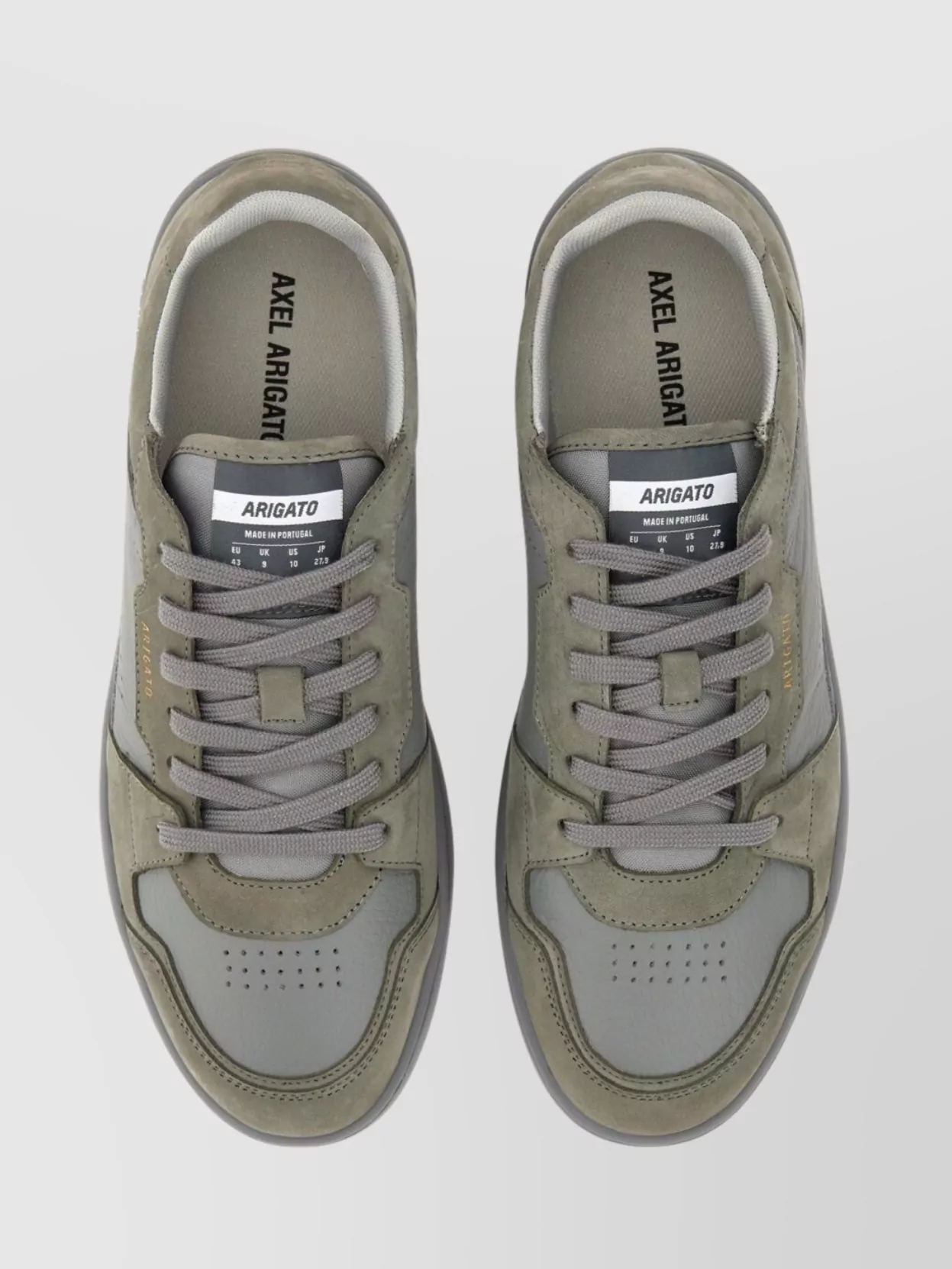 Axel Arigato Perforated Round Toe Rubber Sole Sneaker