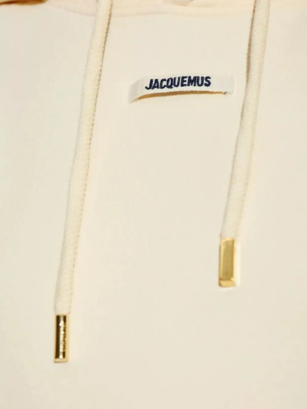 Jacquemus Cropped Hoodie Gros Grain