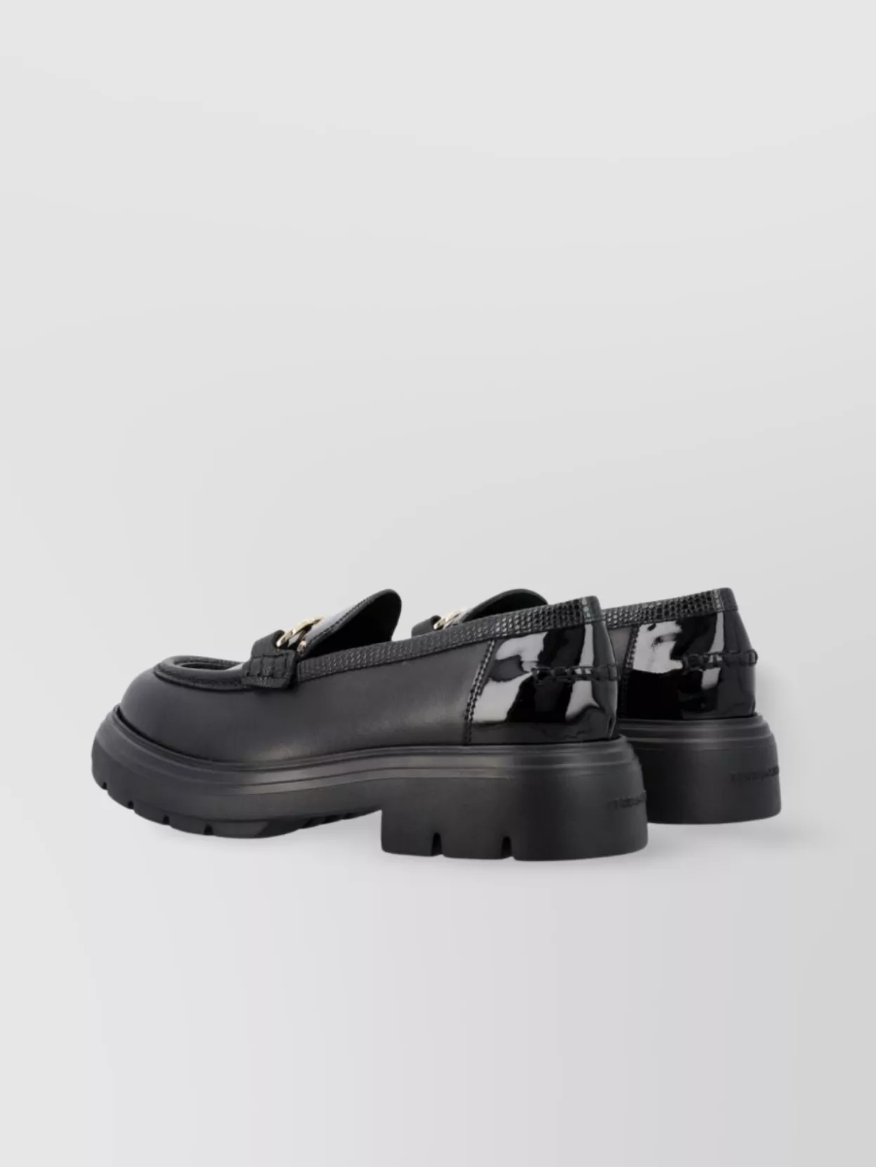Ferragamo Brooke Loafers With Chunky Sole And Gold-Tone Hardware