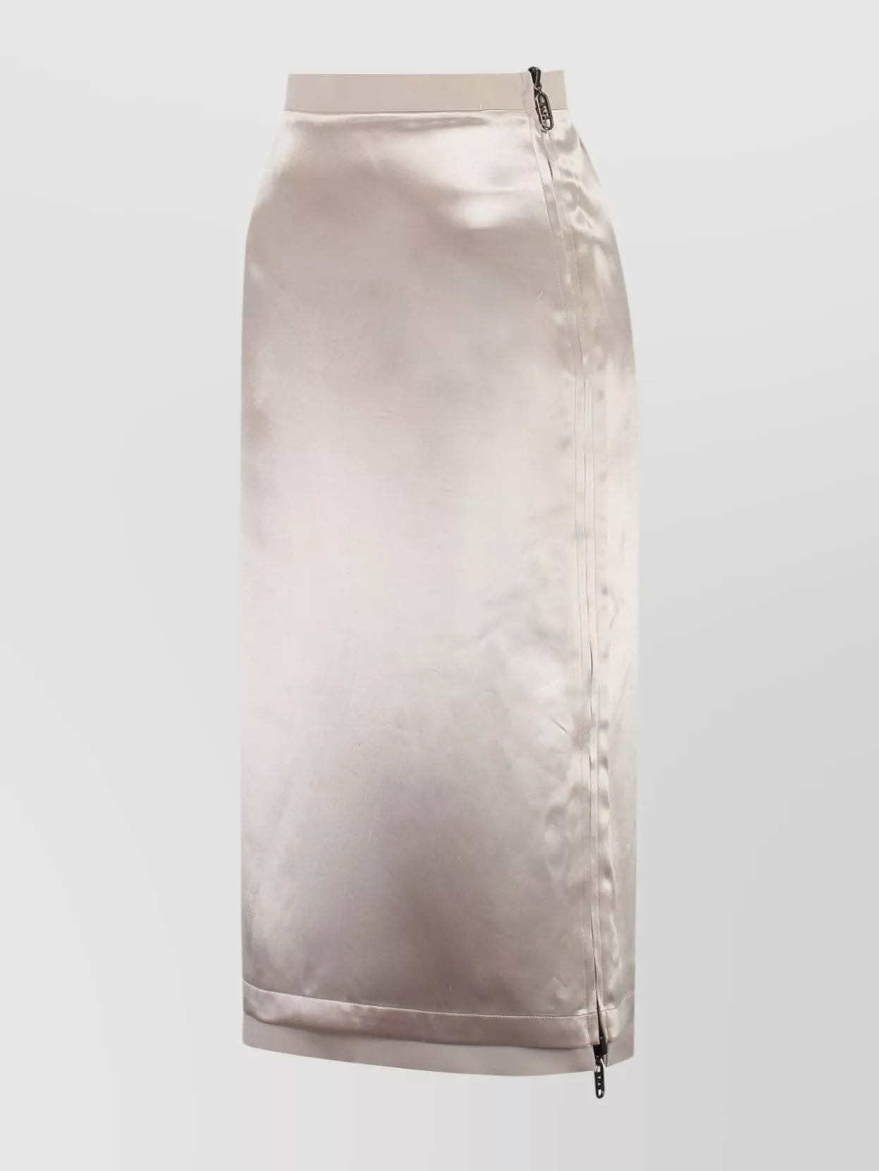 Fendi Pencil Skirt Knee-Length Back Slit