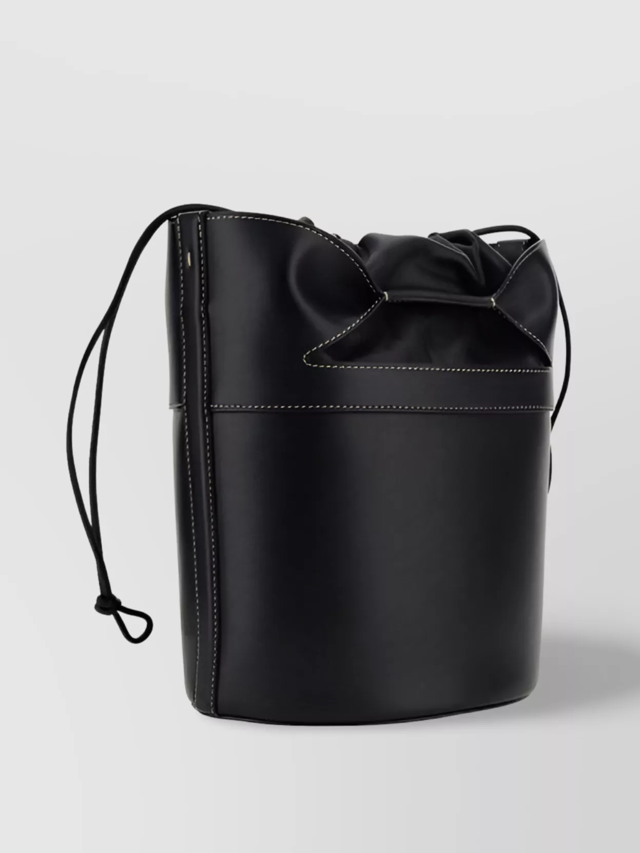 Alexander Mcqueen Luxe Lambskin Bucket Bag