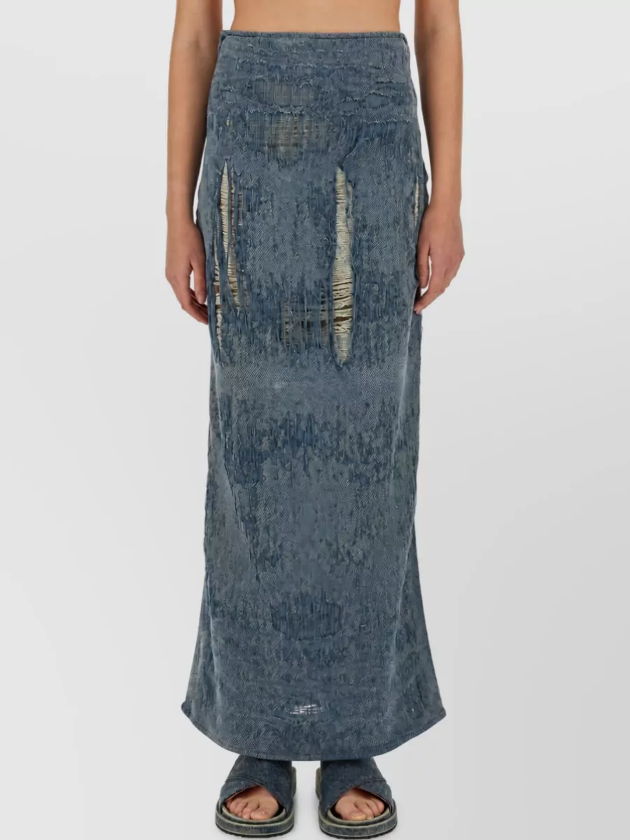 Diesel Denim Long Skirt