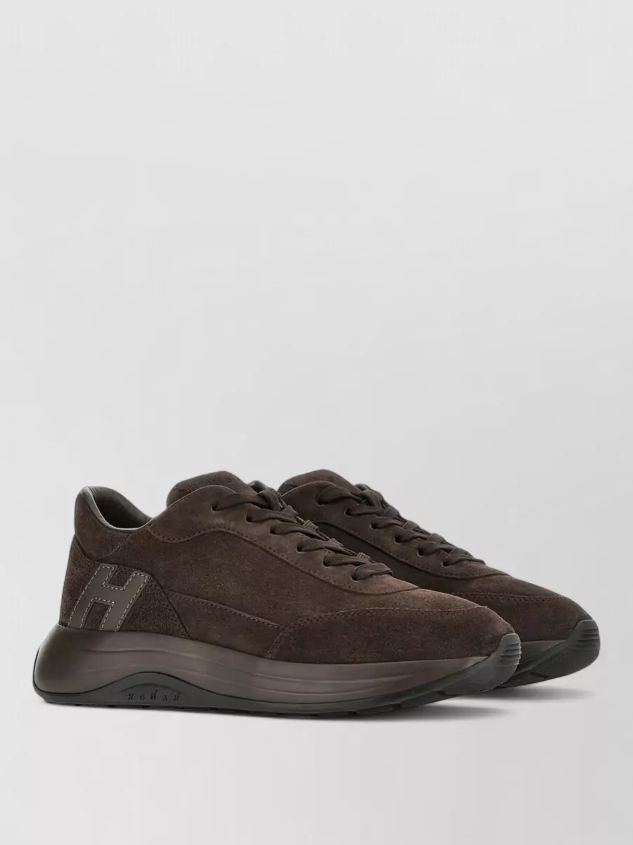 Hogan Leather low-top sneakers