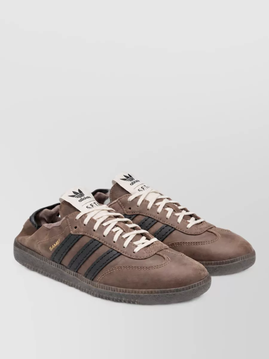 Adidas leather low-top sneakers