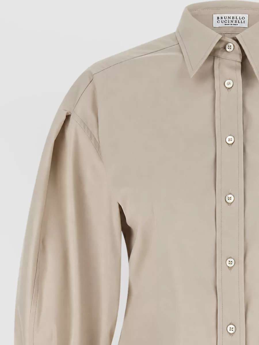 Brunello Cucinelli Cotton Poplin Shirt