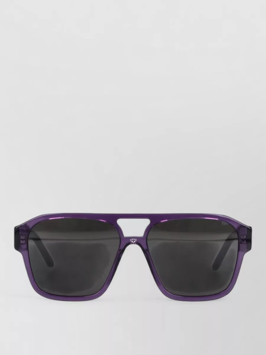 Facehide acetate sunglasses