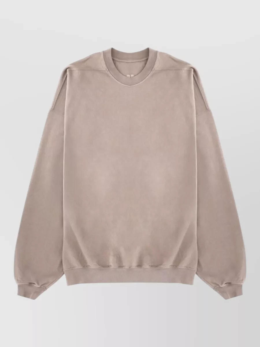 Rick Owens Drkshdw cotton hun crewneck sweatshirt