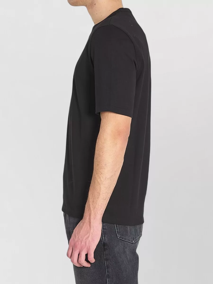 Saint Laurent Jersey Crew Neck Regular Fit T Shirt