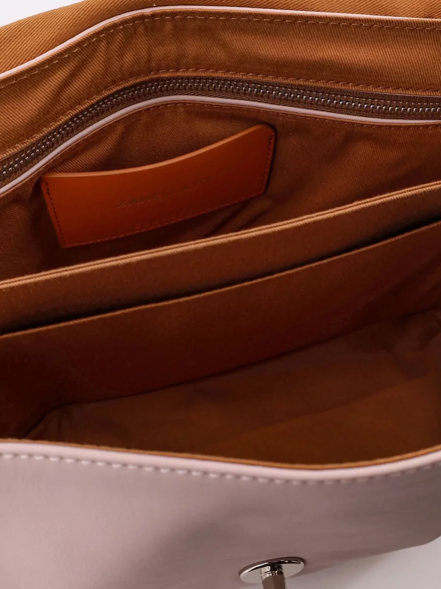 Zanellato Shoulder Bag Adjustable Strap Metal Hardware Handle