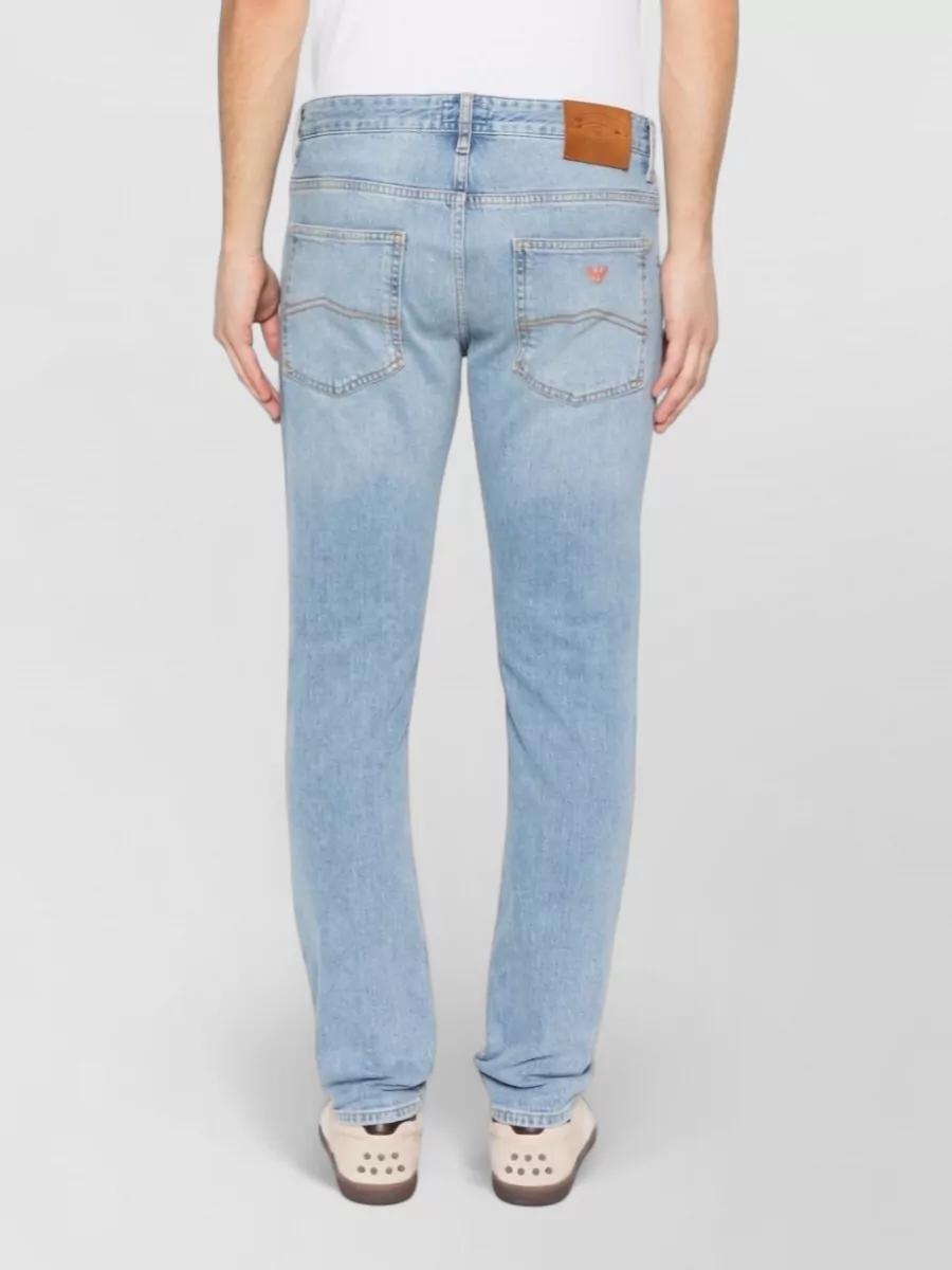 Emporio Armani Denim Straight-Leg Jeans