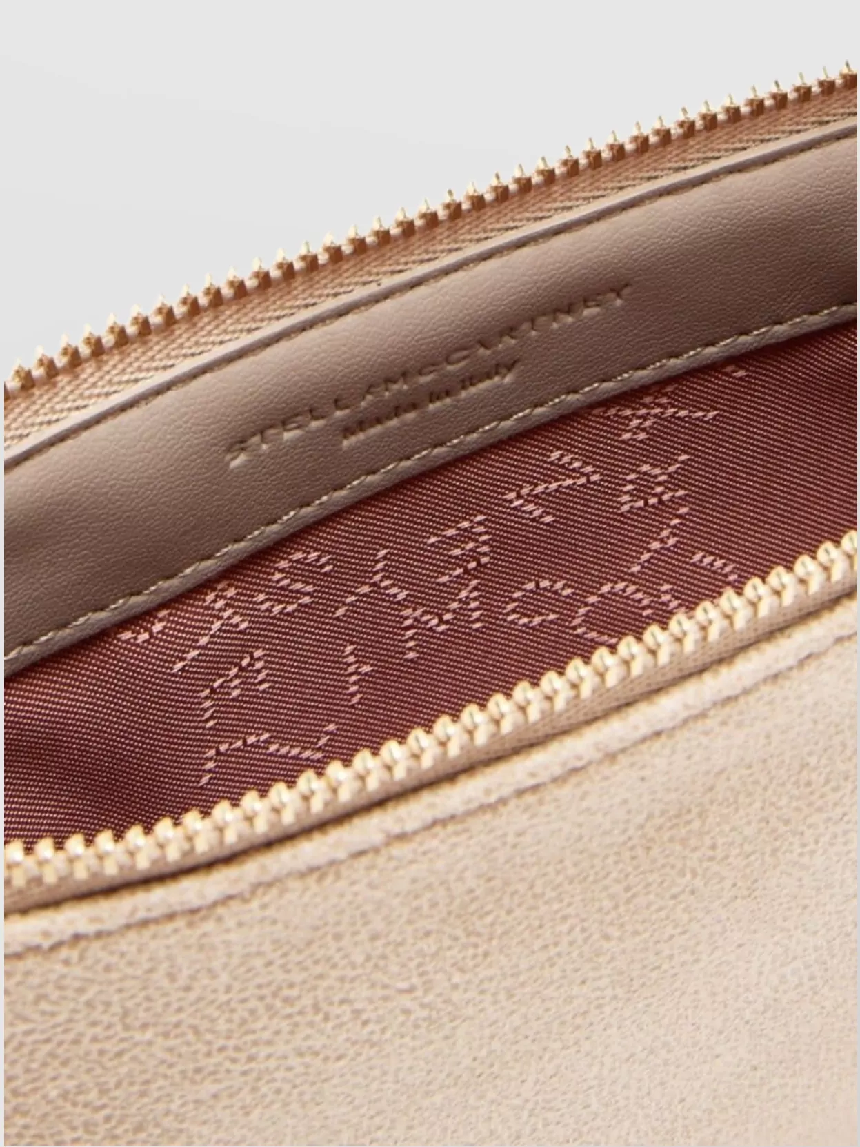 Stella Mccartney Shiny Chain Strap Clutch Bag