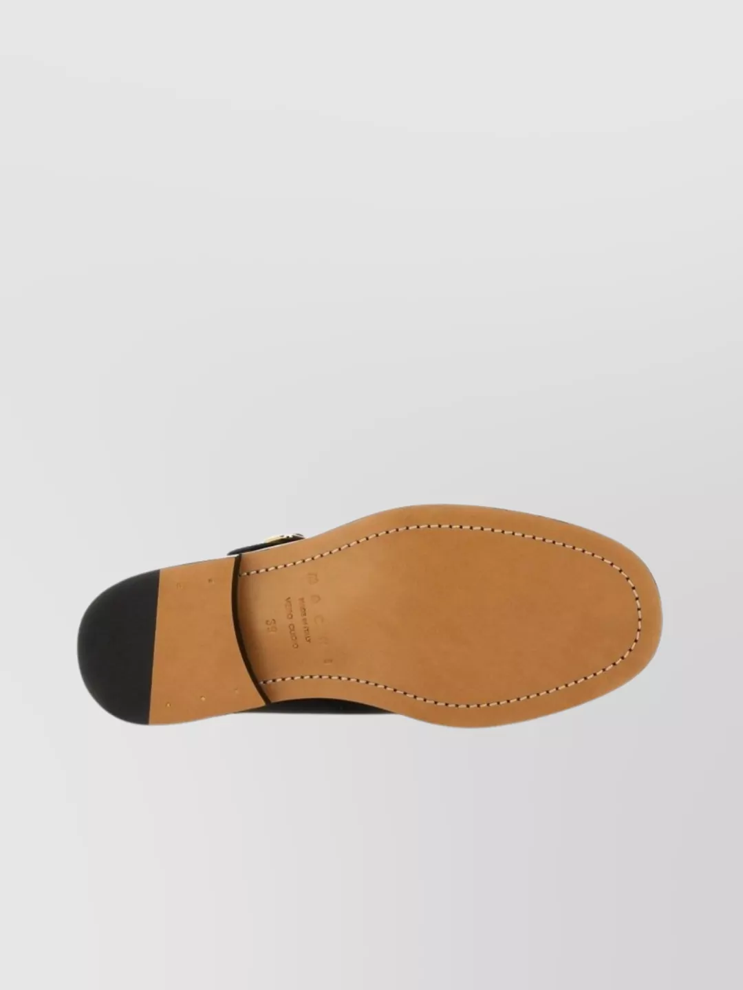 Marni Cut-Out Round Toe Smooth Leather Loafers