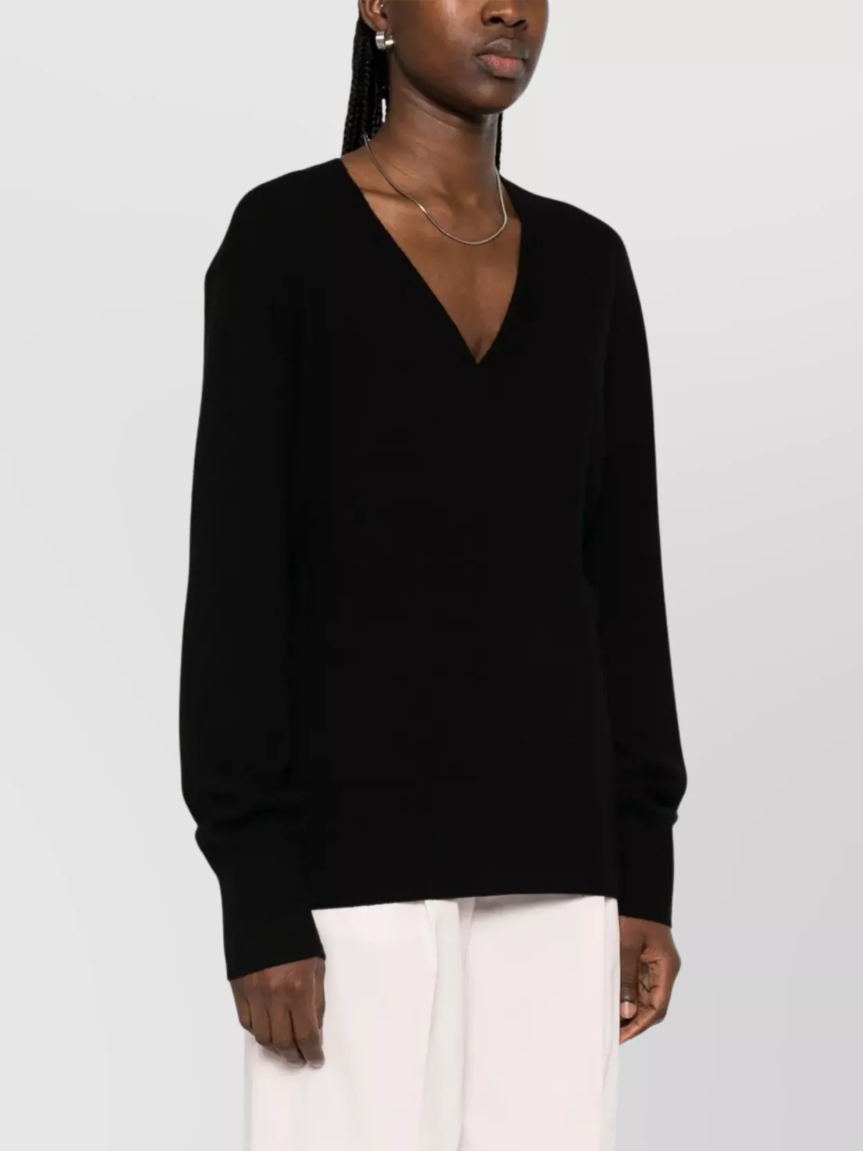 Totême Toteme Women Cashmere Sweater In Black
