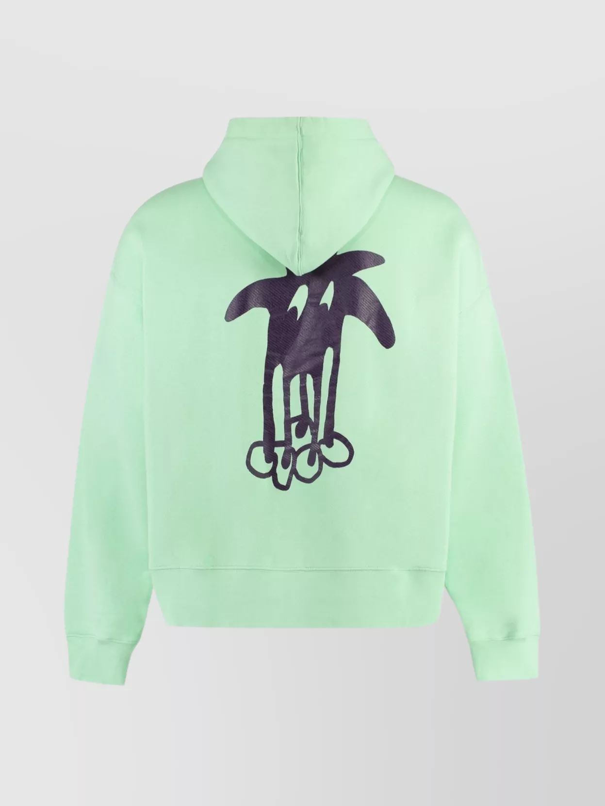 Palm Angels Graphic Print Cotton Hoodie