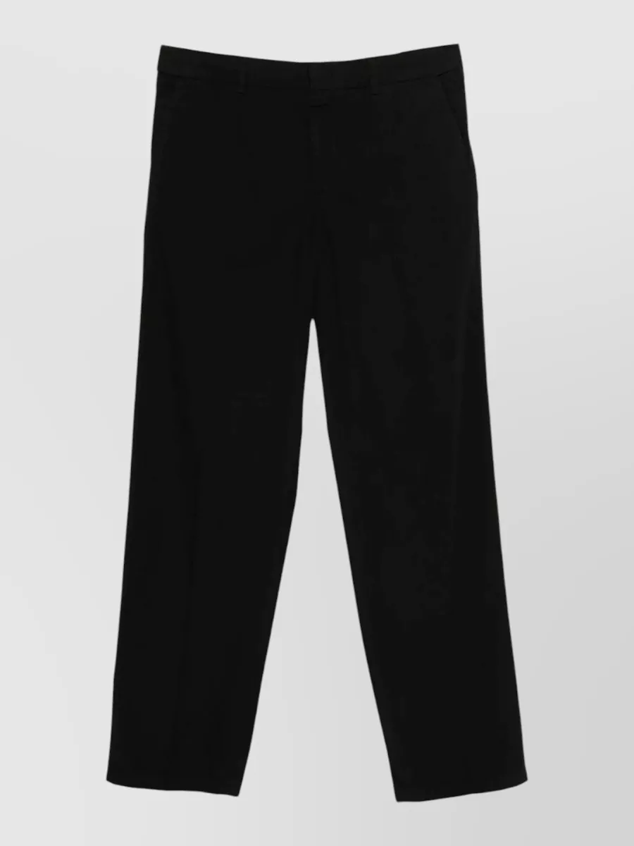 Cellar Door cotton straight-leg trousers