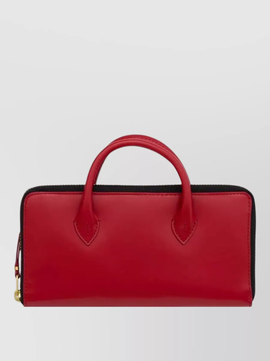 Comme Des Garçons Rectangular Purse Top Handles Design