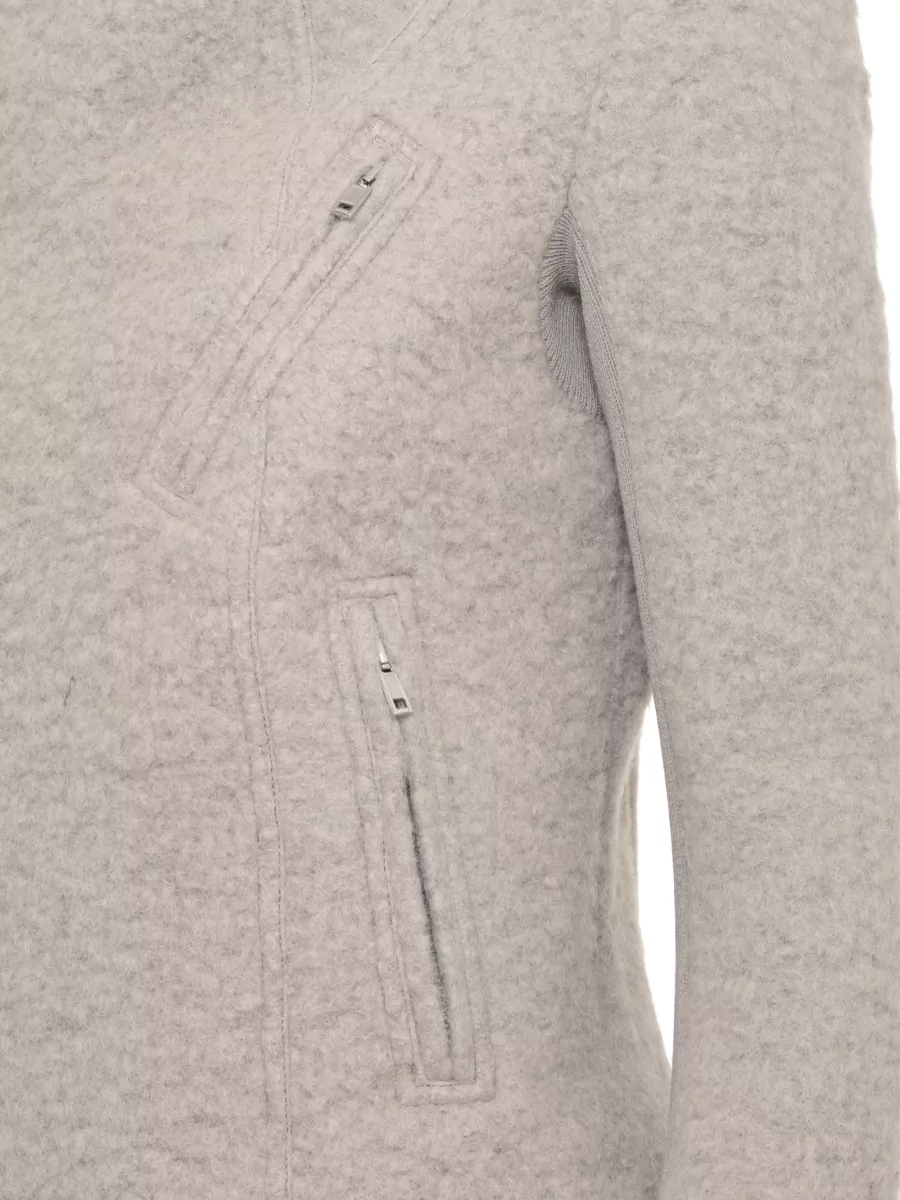Rick Owens Alpaca Virgin Wool Short Jacket