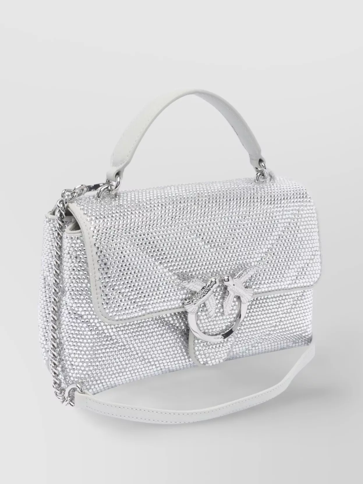 Pinko Love Bag Leather Shoulder Bag