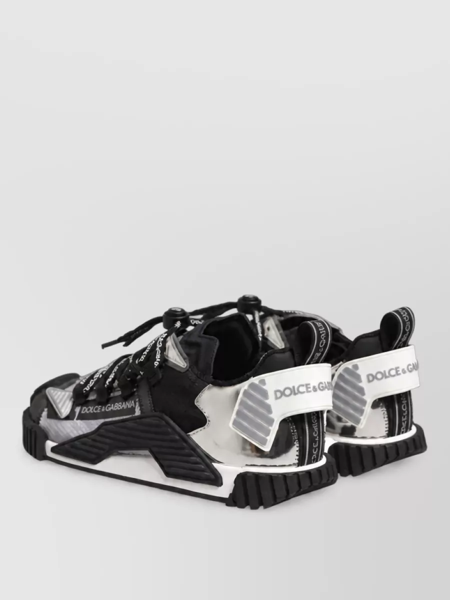 Dolce&Gabbana Leather Low-Top Sneakers