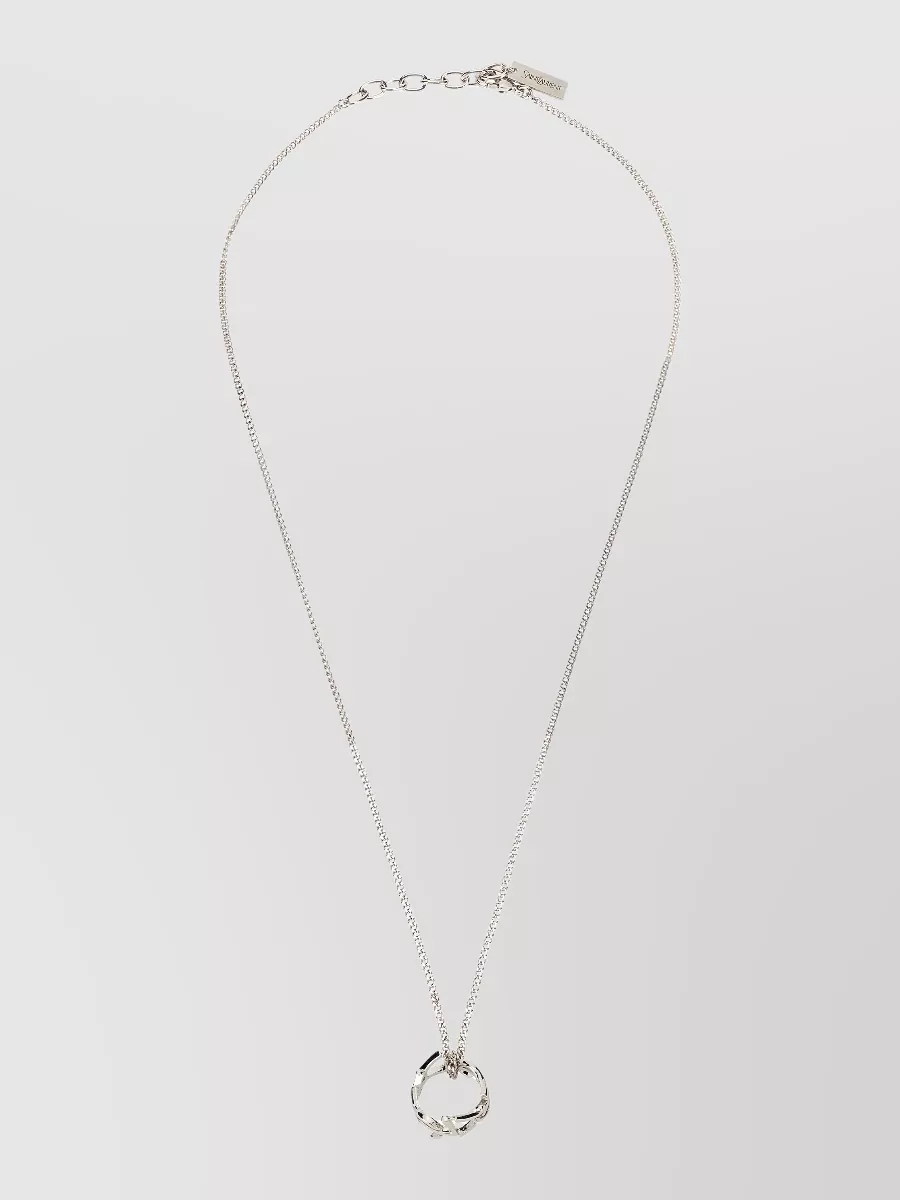 Saint Laurent Pendant Necklace