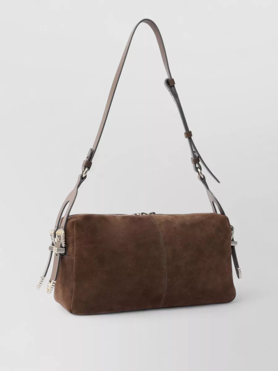 Pinko Love Bag Leather Shoulder Bag