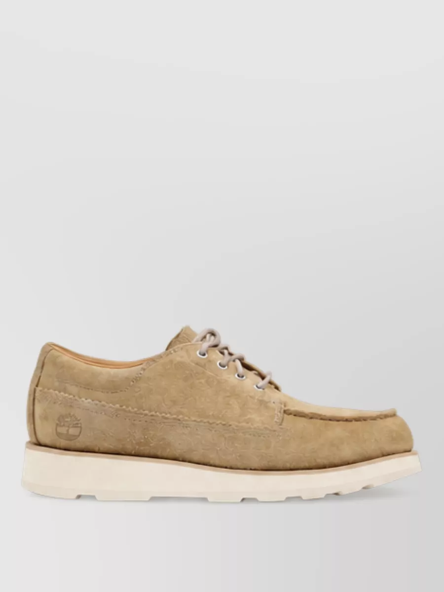 Timberland suede leather derby shoes