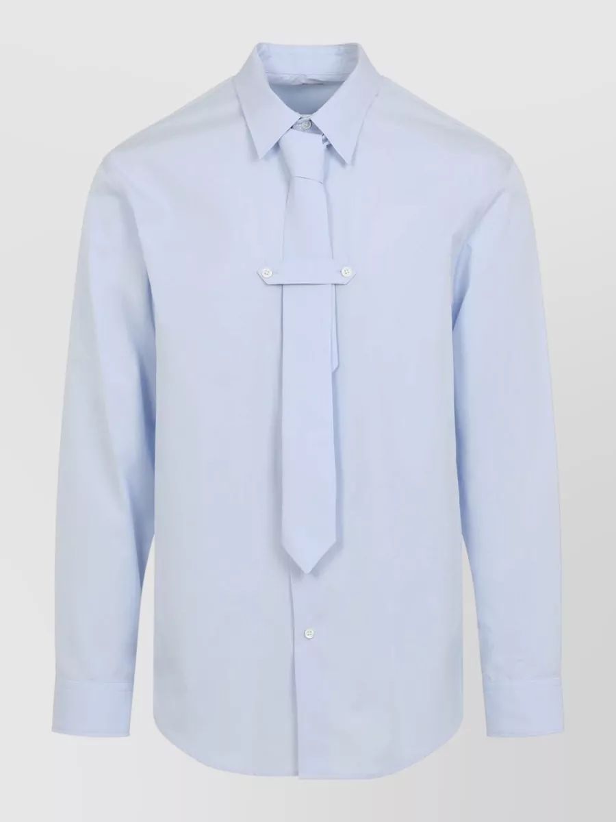 Dries Van Noten Cotton Poplin Long-Sleeve Shirt