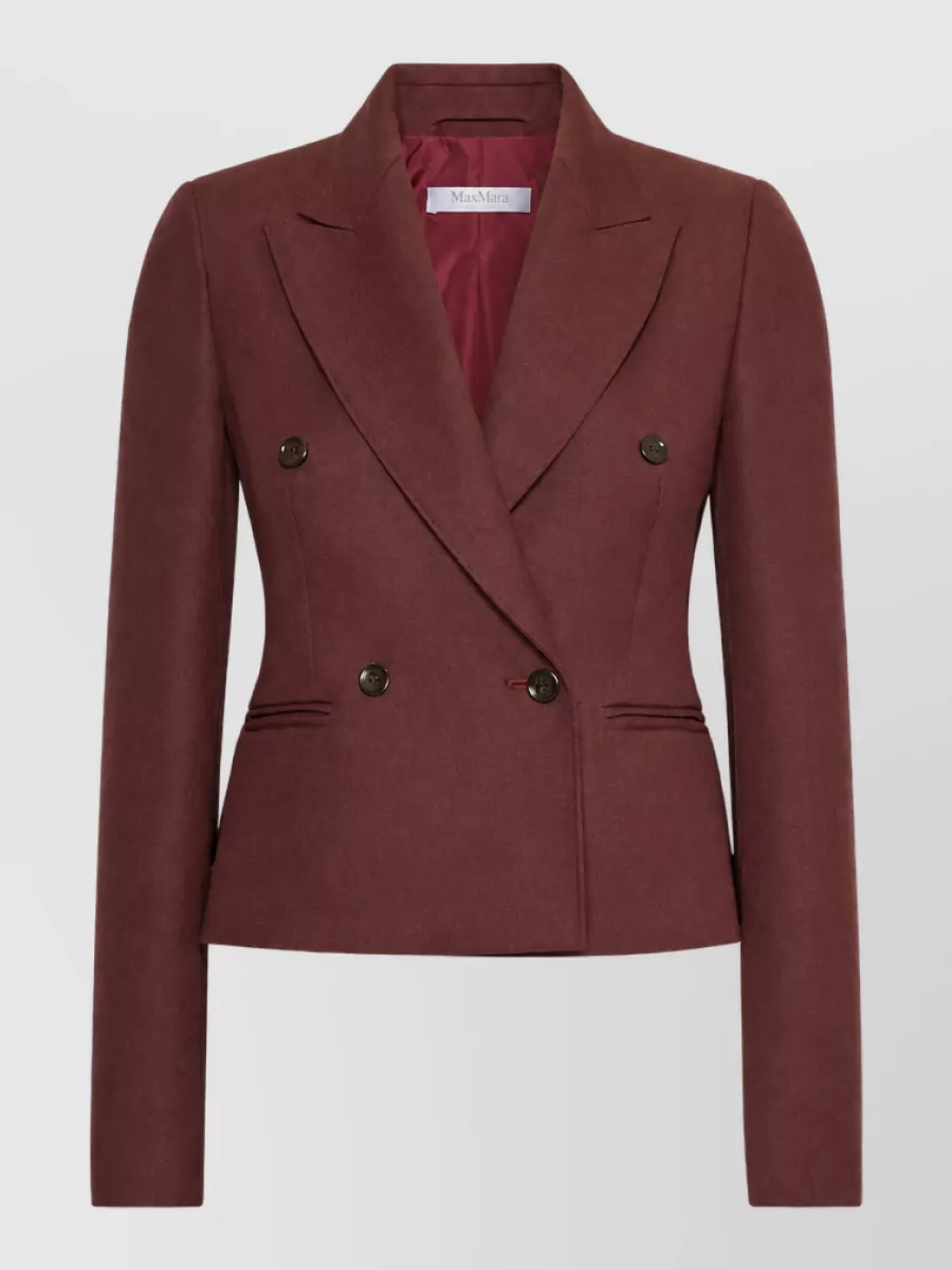 Max Mara Wool double-breasted blazer