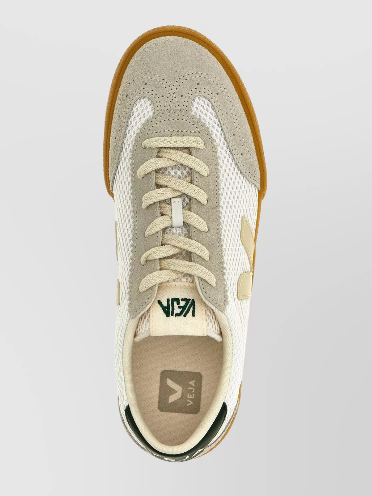 Veja Mesh Rubber Sole Suede Accents Sneakers