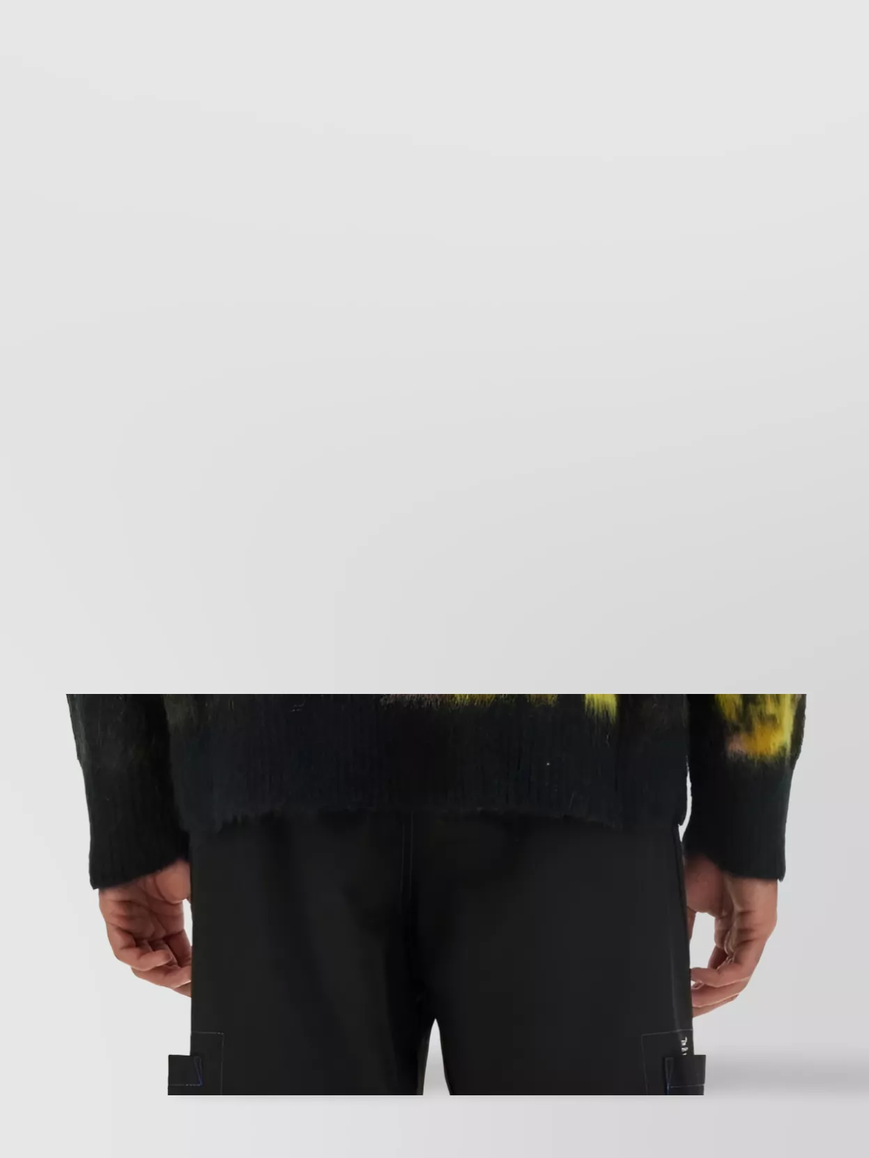 Msgm "Roses Pixellées Souterraines" Jersey