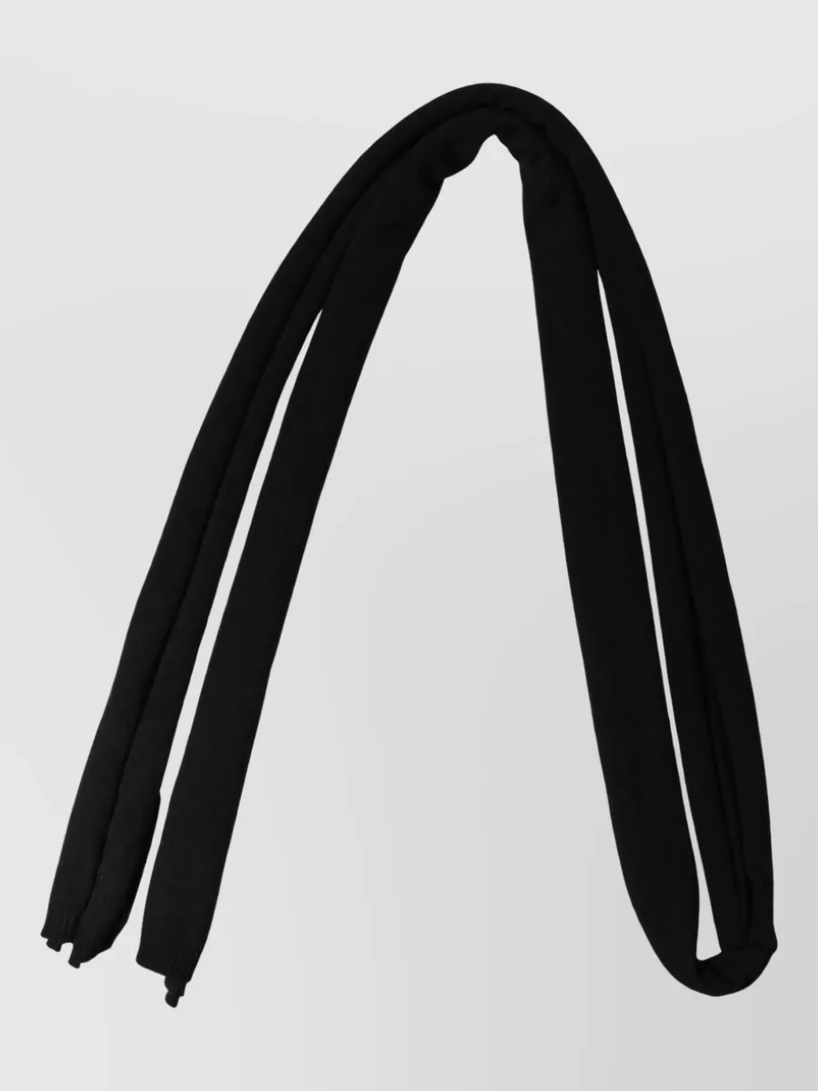 Dolce&Gabbana wool knitted skinny scarf