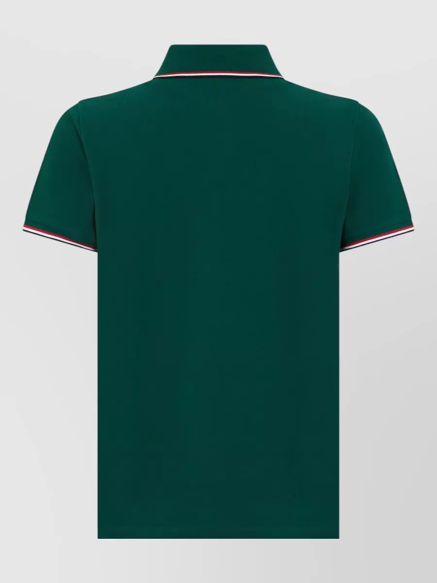 Moncler Slim-Fit Short-Sleeve Polo Shirt