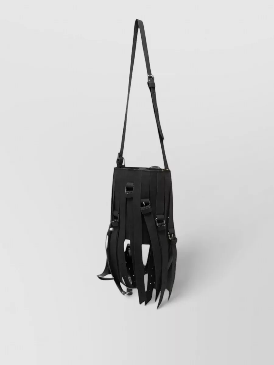 La Milanesa fringed shoulder bag