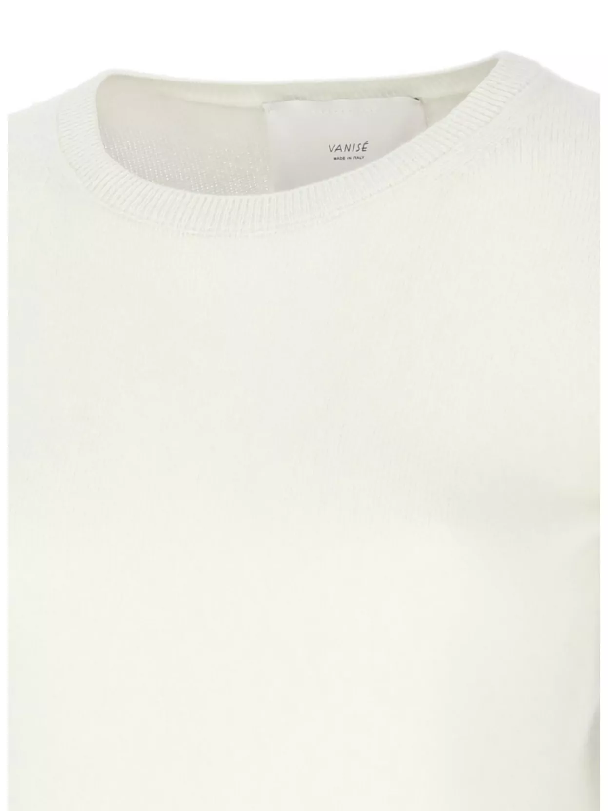 Vanise' Cashmere Sweater With Crew Neck Design