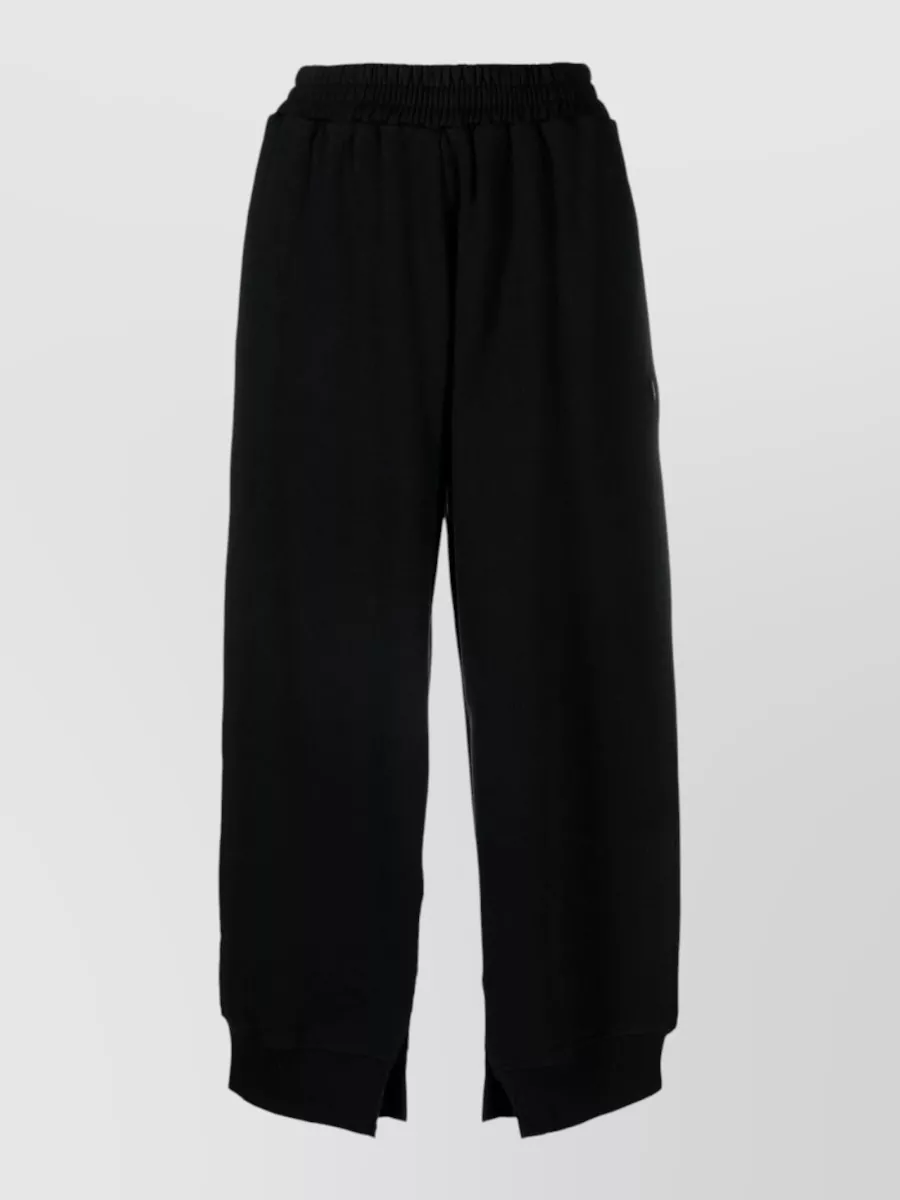 Mm6 Maison Margiela Cotton Straight-Leg Trousers