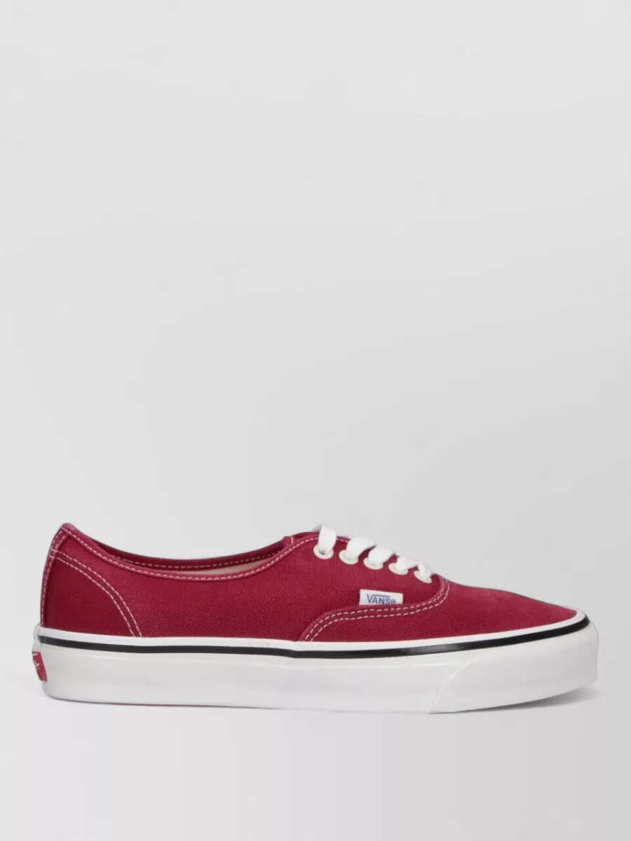 Vans Canvas Low Top Sneakers Rubber Sole