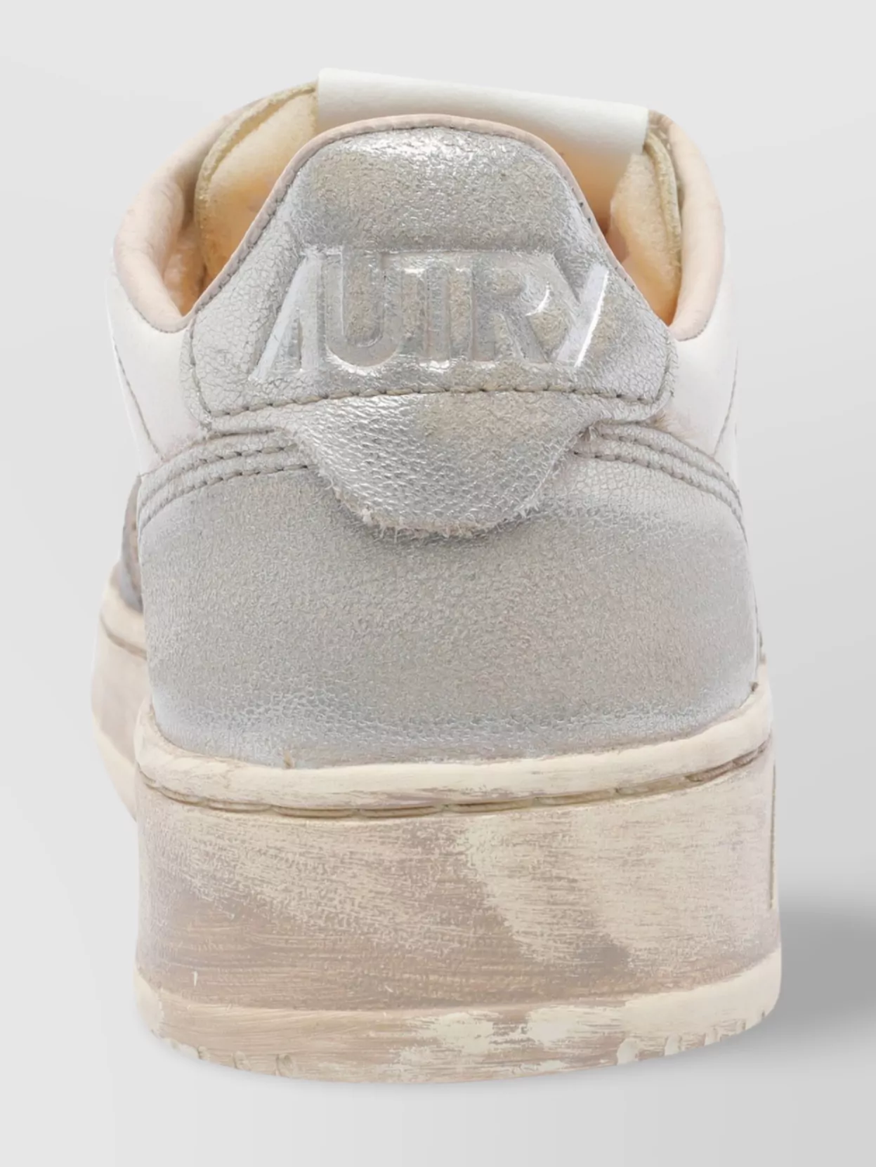 Autry Low Top Sneakers Metallic Accents