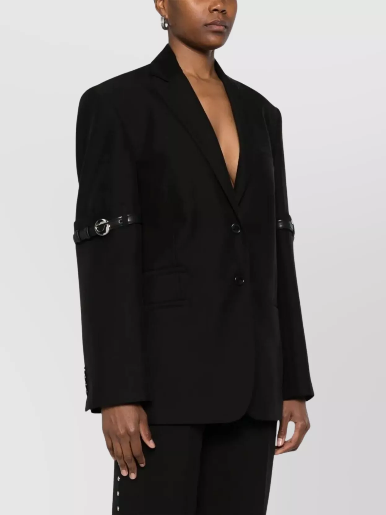 Coperni Belted Blazer Buckle Detail