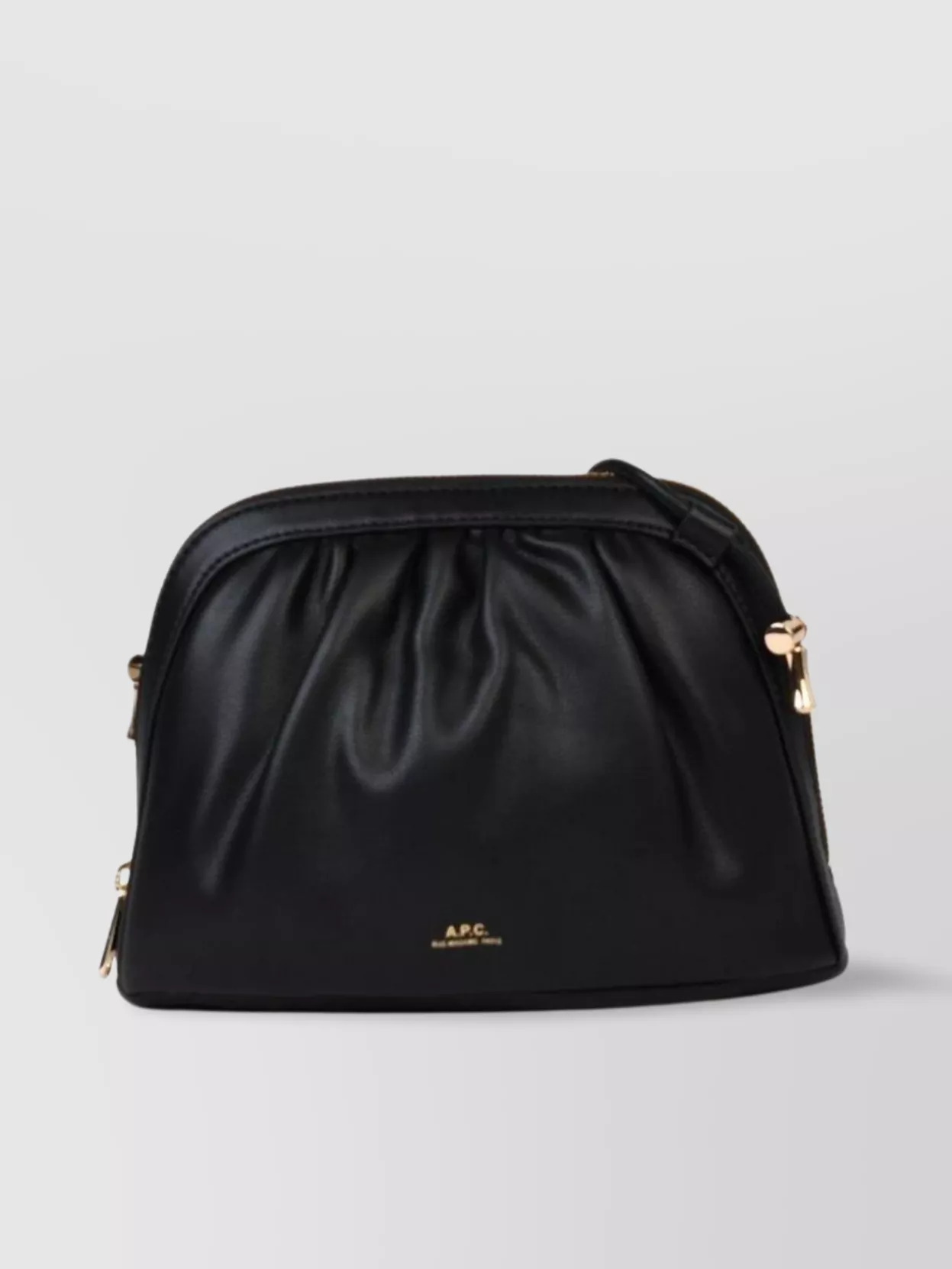 Shop Apc Small 'ninon' Eco-leather Crossbody Bag