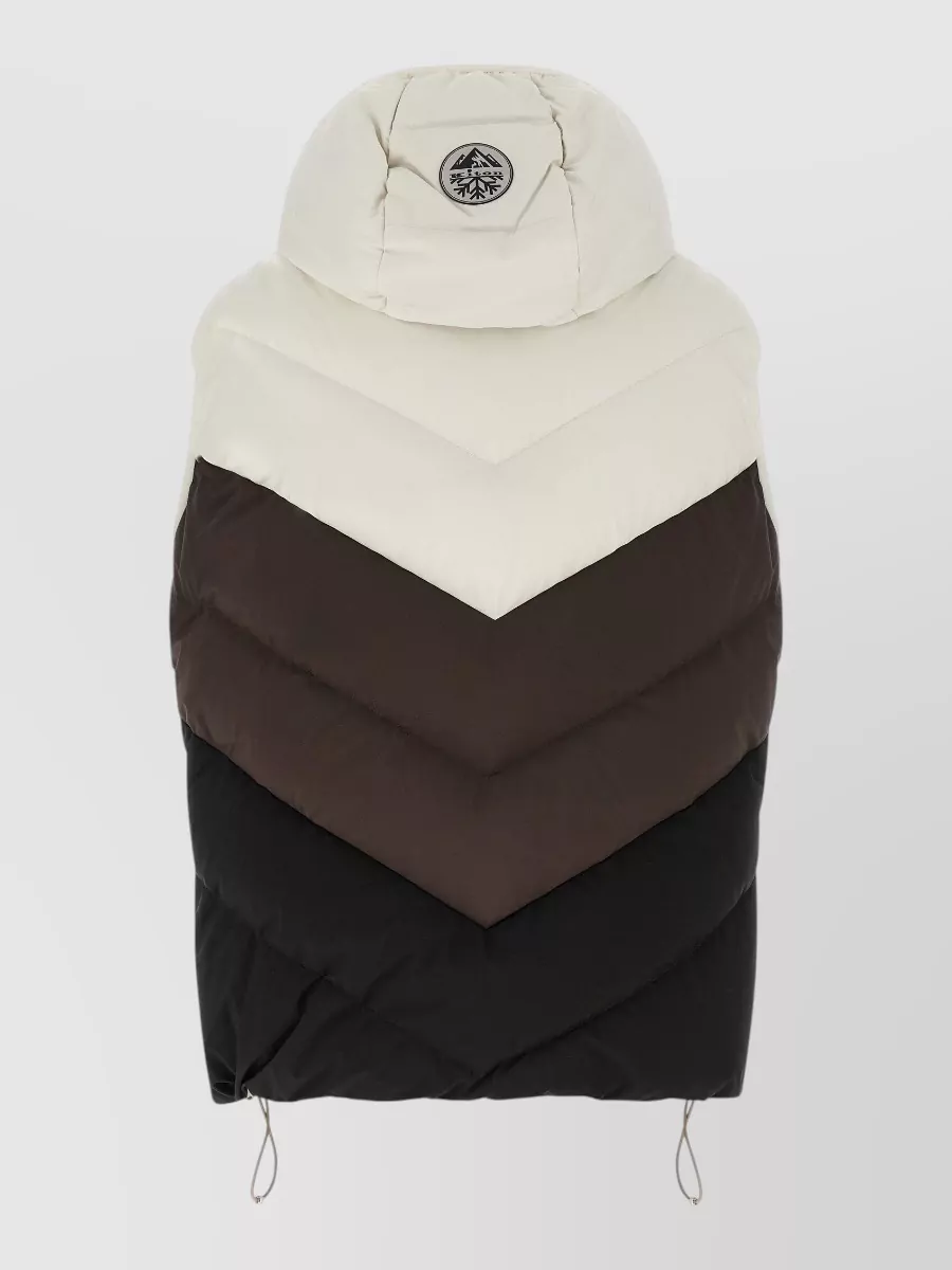 Kiton Quilted Padded Hooded Vest