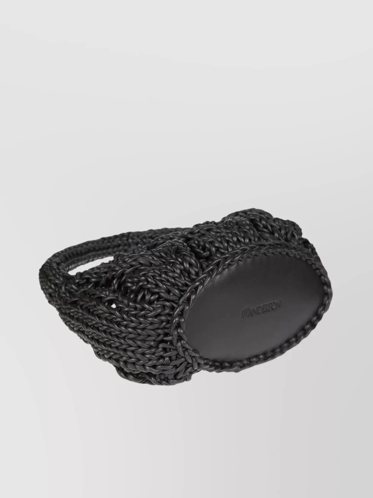 Jw Anderson Braided Knit Top Handle Bag