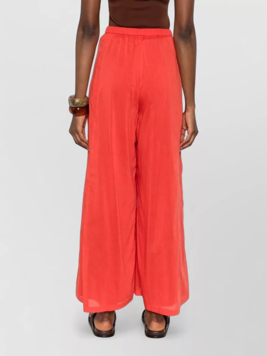 Forte Forte Silk Blend Wide-Leg Trousers