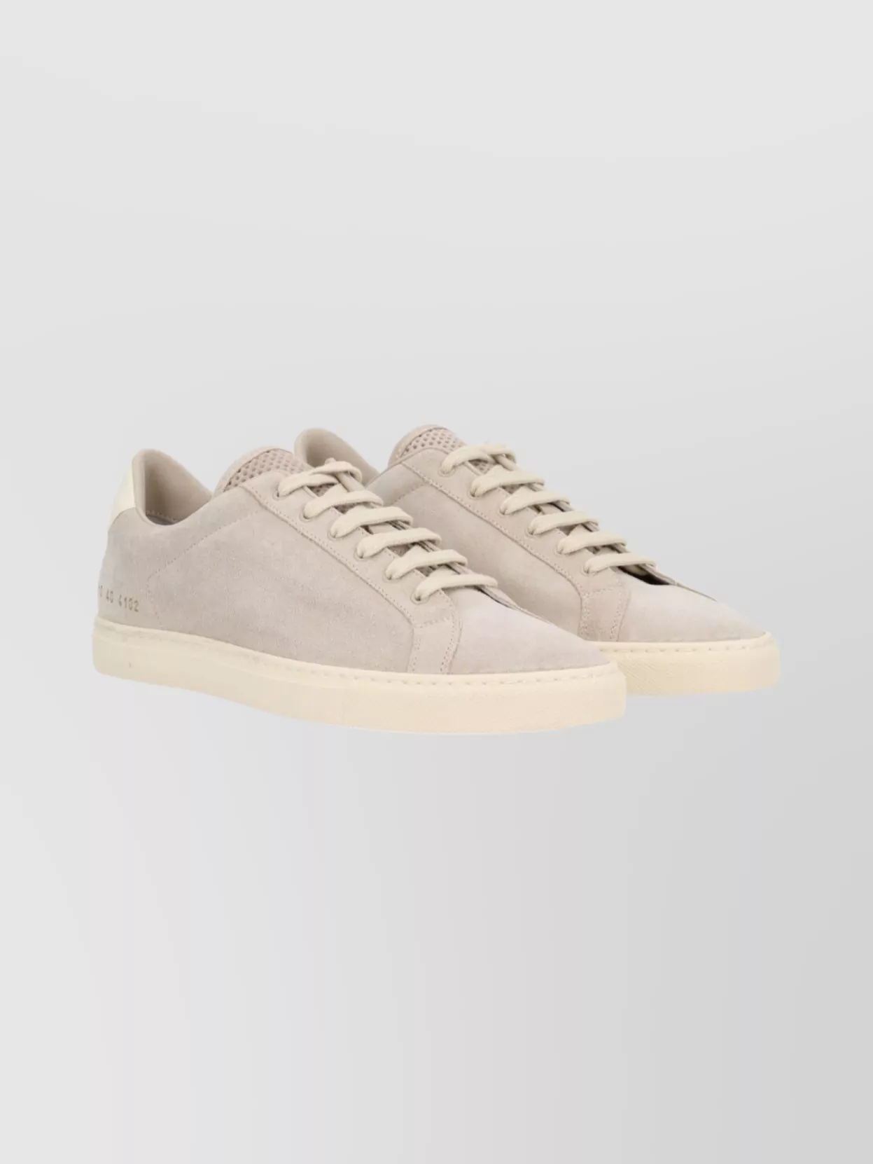 Common Projects Suede Low-Top Sneakers Rubber Sole