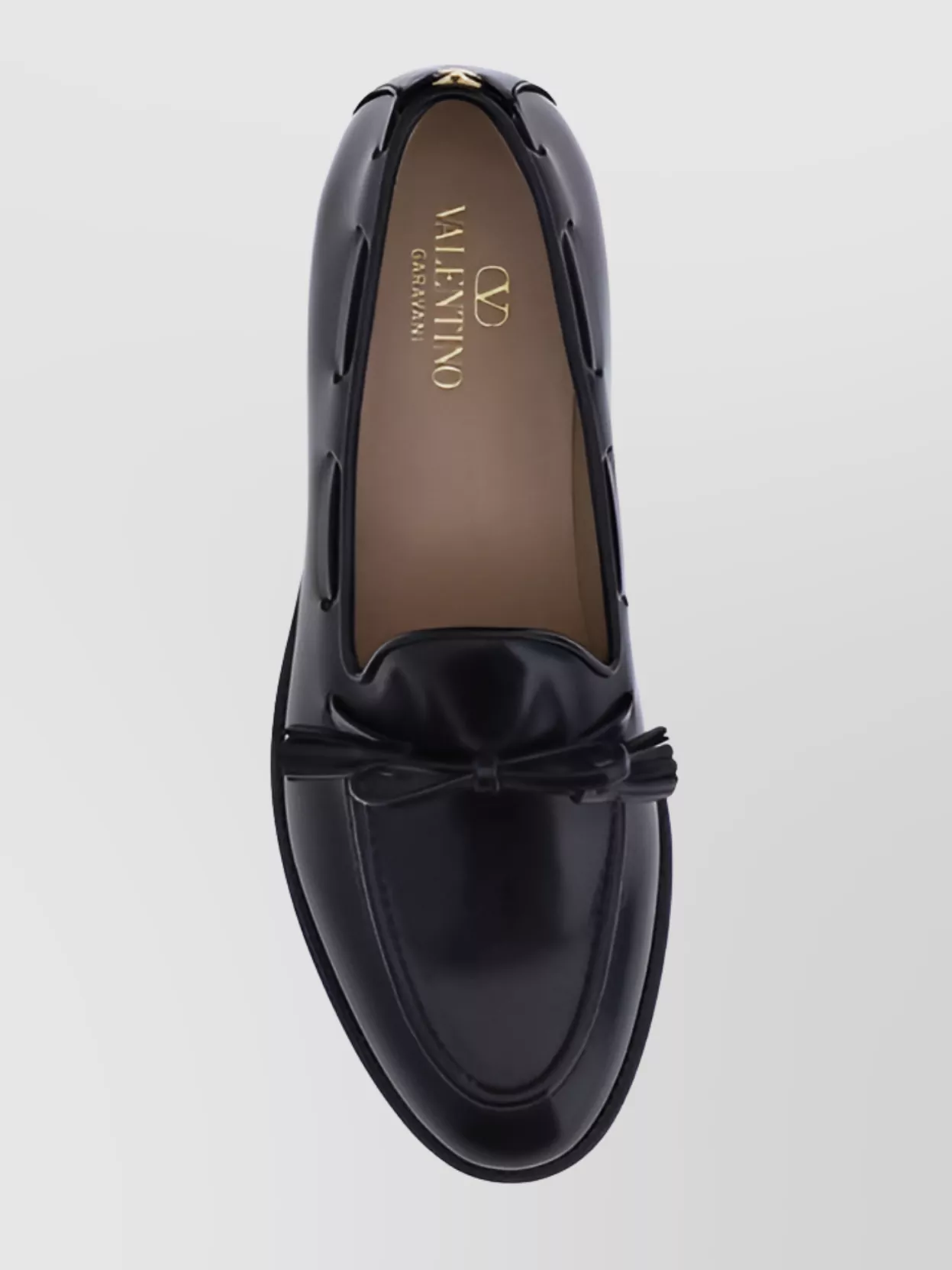 Valentino Garavani Tassel Detail Loafers In Calfskin