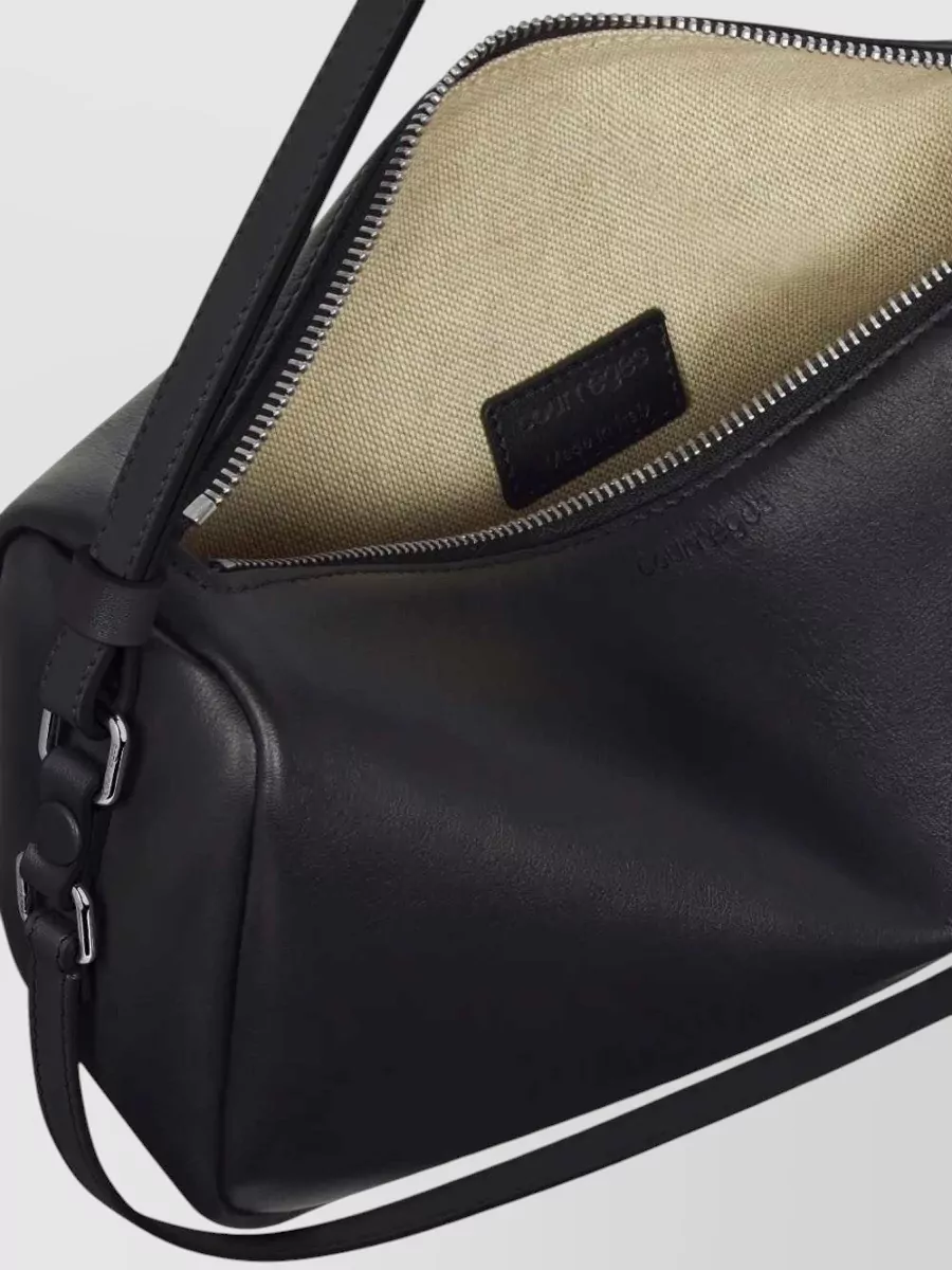 Courrèges Small Leather Shoulder Bag