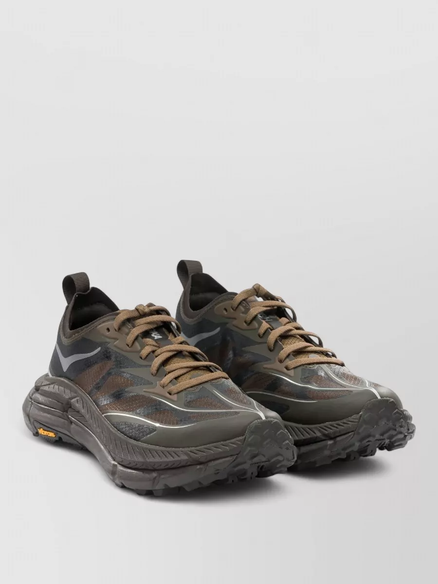 Hoka tech fabric low-top sneakers