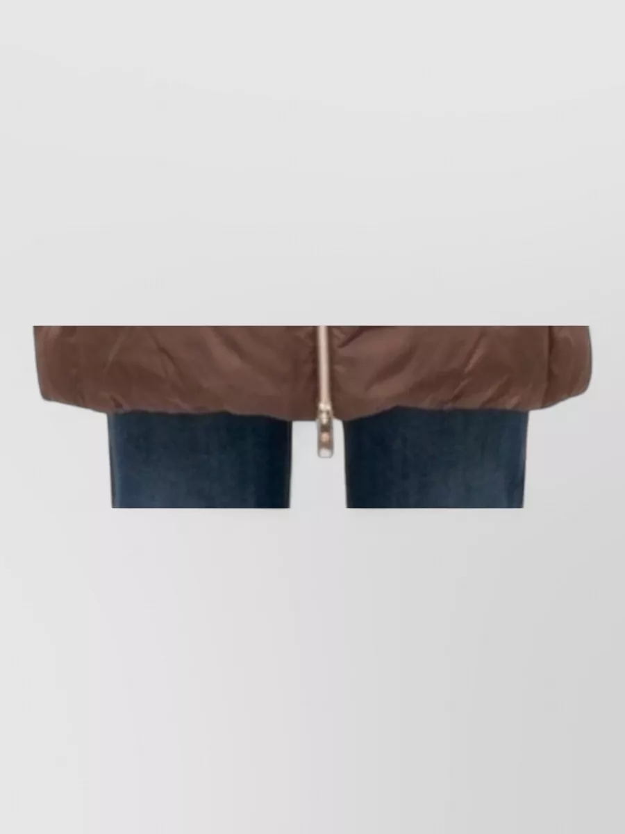 Herno a-line midi down coat