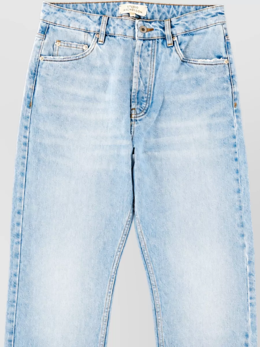 Studio Nicholson denim straight-leg jeans