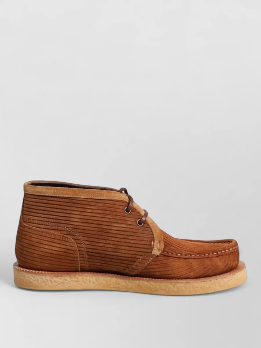 Dolce&Gabbana Suede Nubuck Leather Desert Ankle Boots