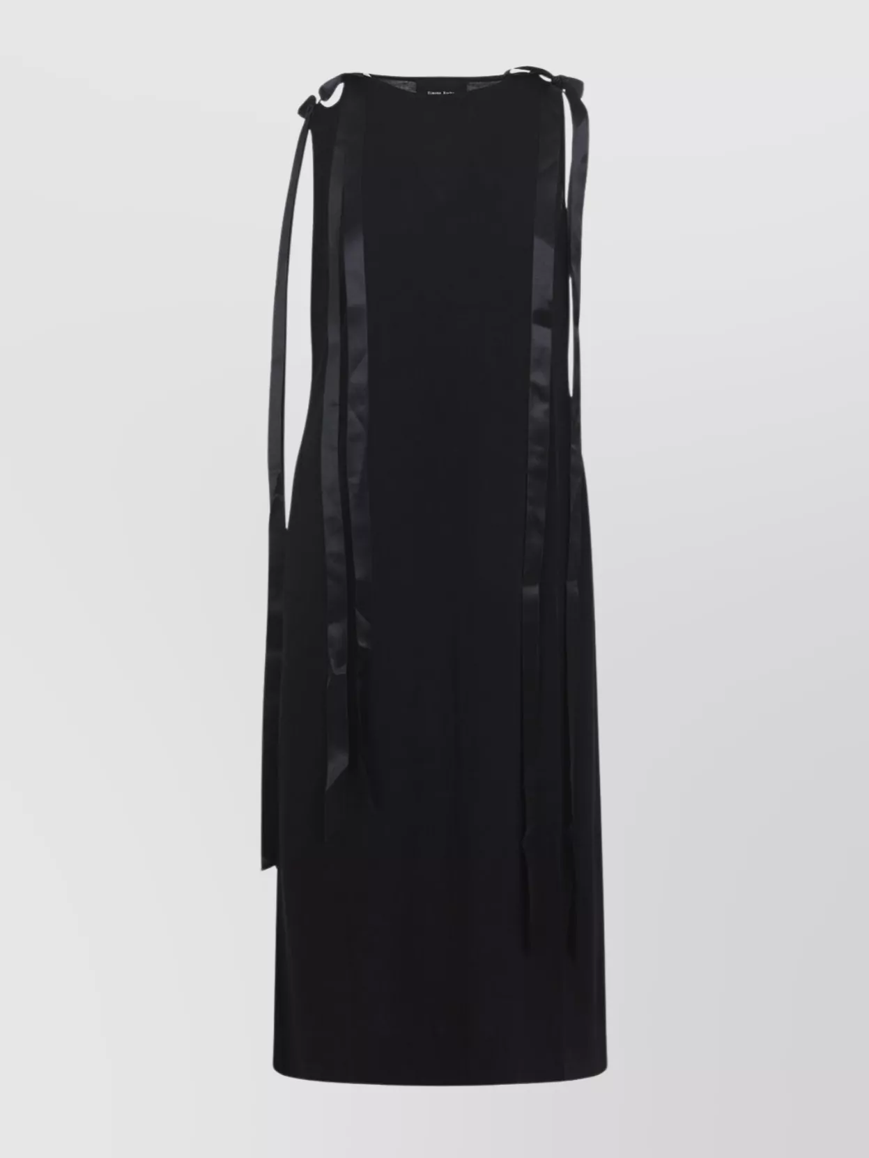 Simone Rocha Knee-Length Dress With Bow Ribbon Detail
